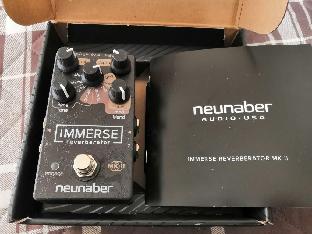 Neunaber Immerse Reverberator MkII | 酒井 誠・ギタリスト Makoto Sakai