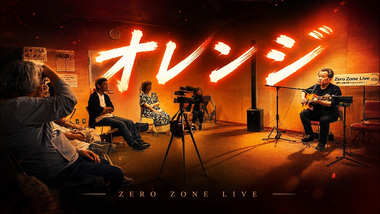 オレンジ（弾き語り）オリジナルソング「ZZL in おぶすま VOL.398」