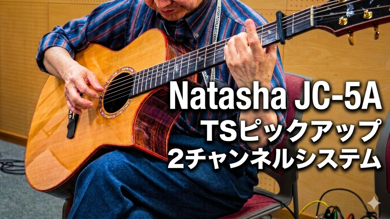 Natasha JC-5Aに「TSピックアップ２チャンネルシステム」を取り付けました。