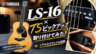 YAMAHA LS-16にTSピックアップを搭載｜取り付け後のリアルなサウンド
